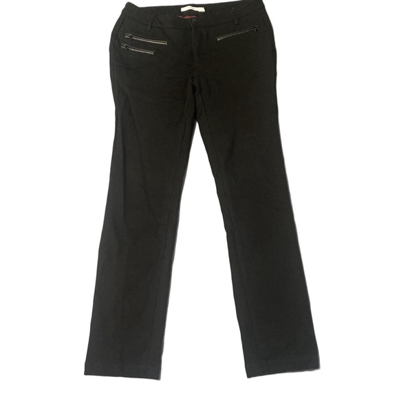 Alfred Sung Black Legging Trousers size 6 - Picture 1 of 5